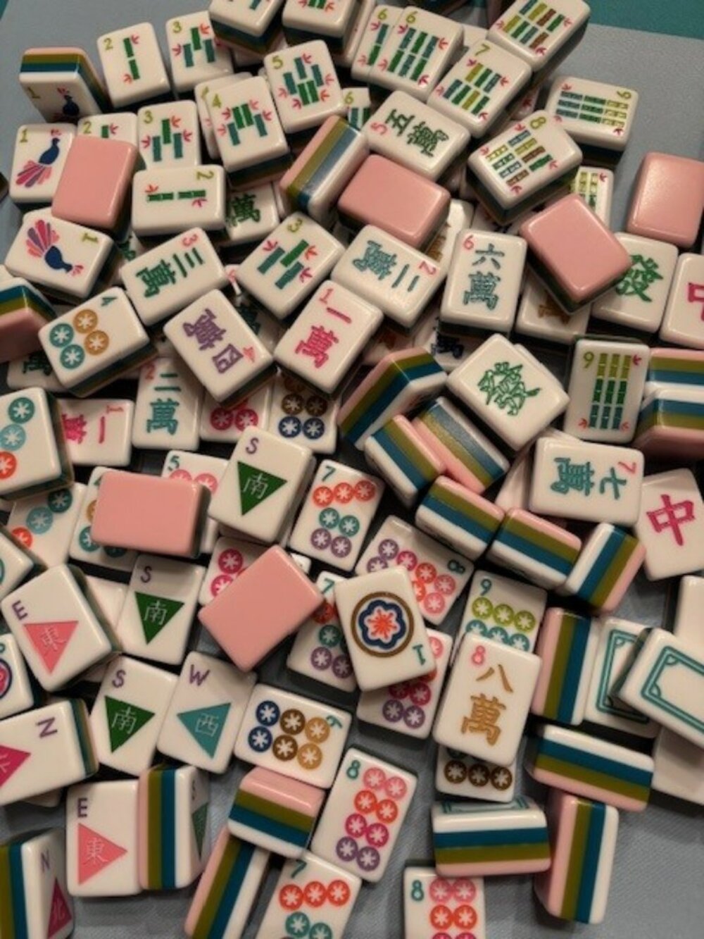 OMM Oh My Mahjong - La Fete mahjong tiles